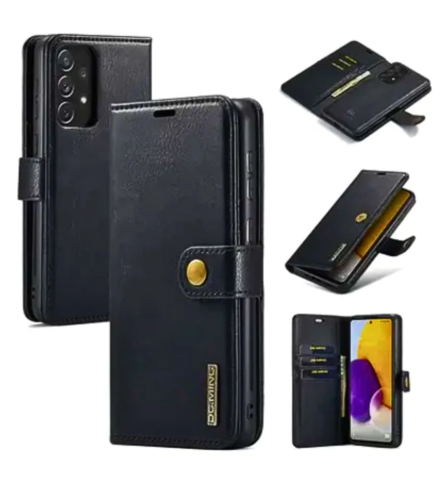 DG.MING - Magnet Wallet Samsung Galaxy A73 Black
